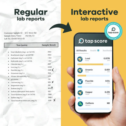 Tap Score | Water Filtration Testing - Essentiallydestinyy