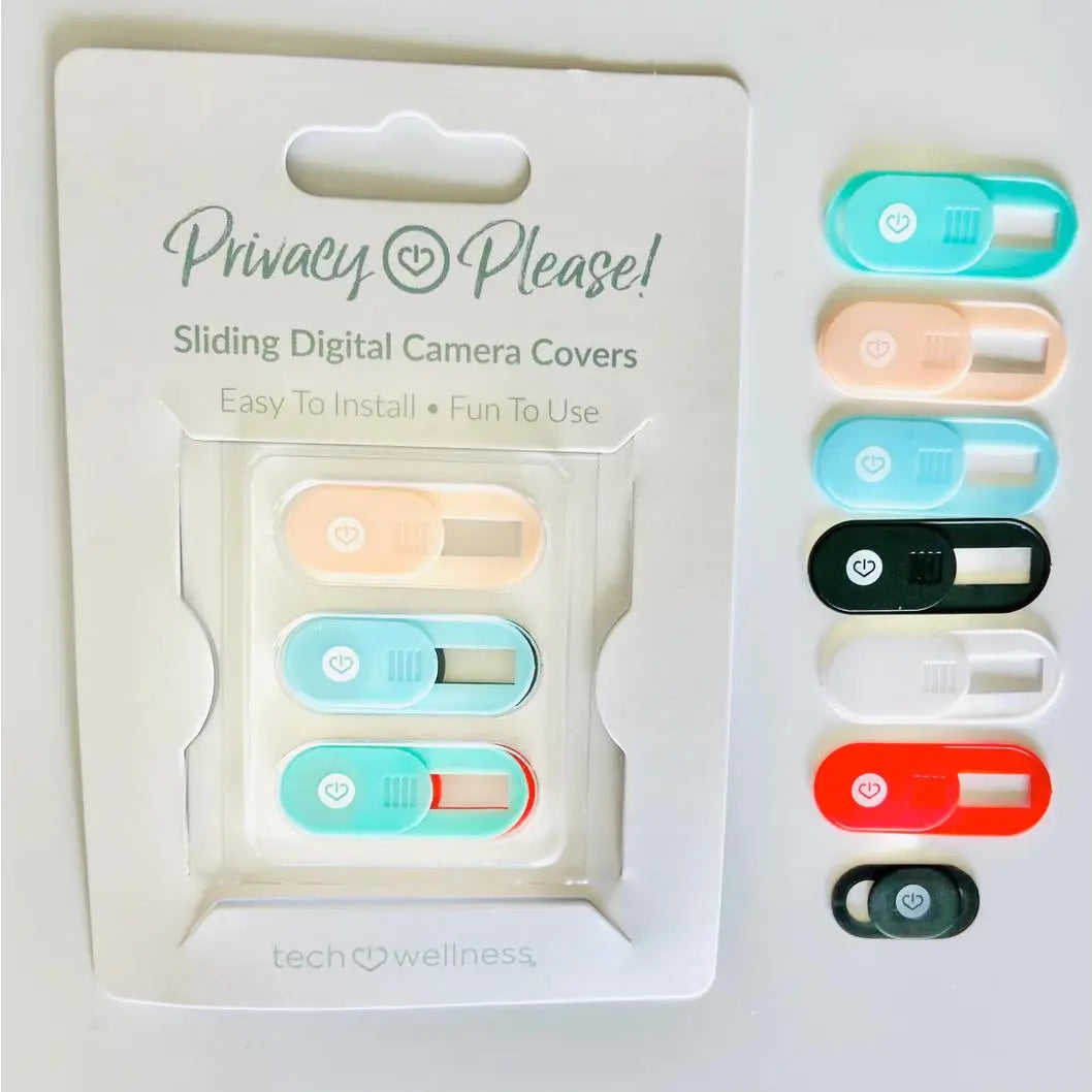 Tech Wellness Sliding Camera Covers - Essentiallydestinyy