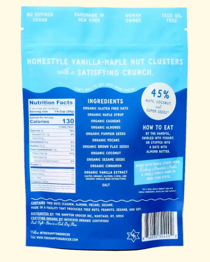 The Hampton Grocer | Organic Granola - Essentiallydestinyy