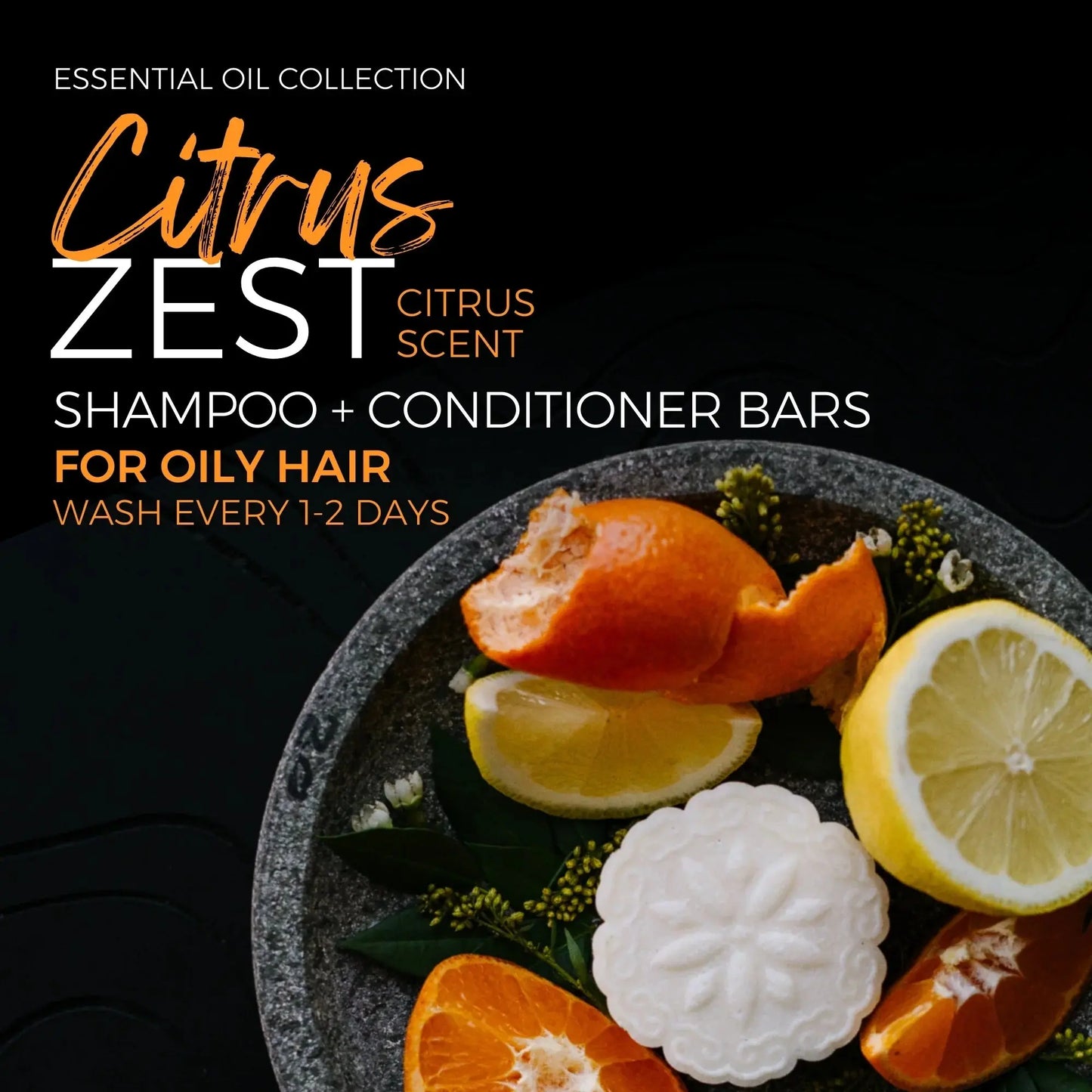 Viori Essential Oil Conditioner Bar (Citrus Zest) - Essentiallydestinyy