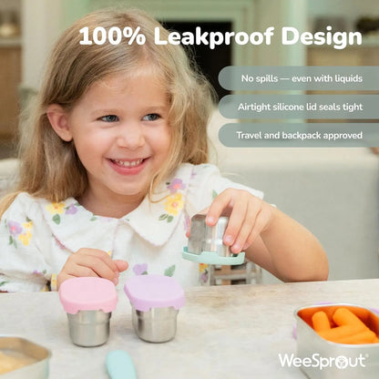 WeeSprout | Preschool Lunchbox Essentials Bundle (Age 3+) - Essentiallydestinyy