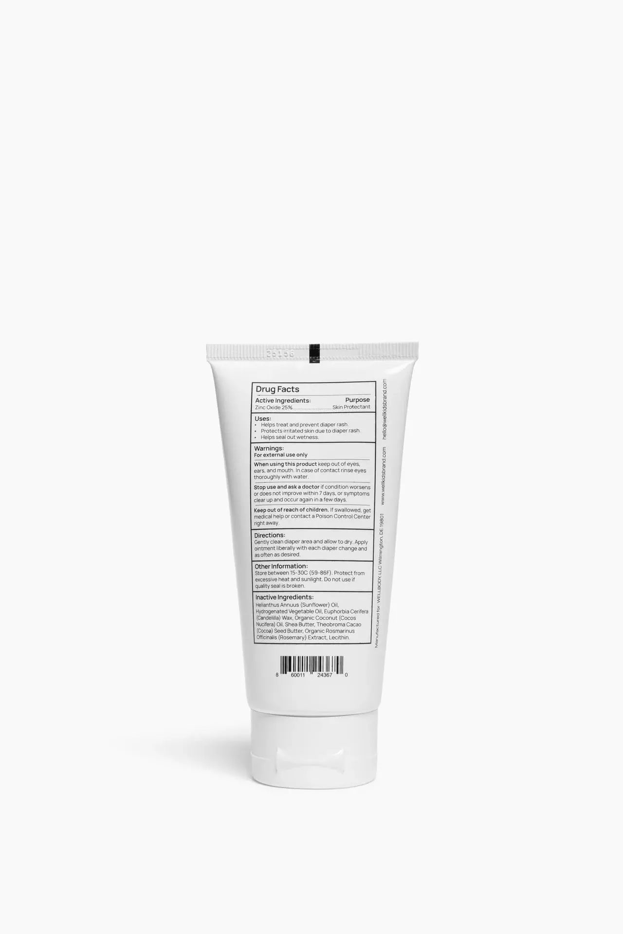 WellKids Diaper Cream - Essentiallydestinyy