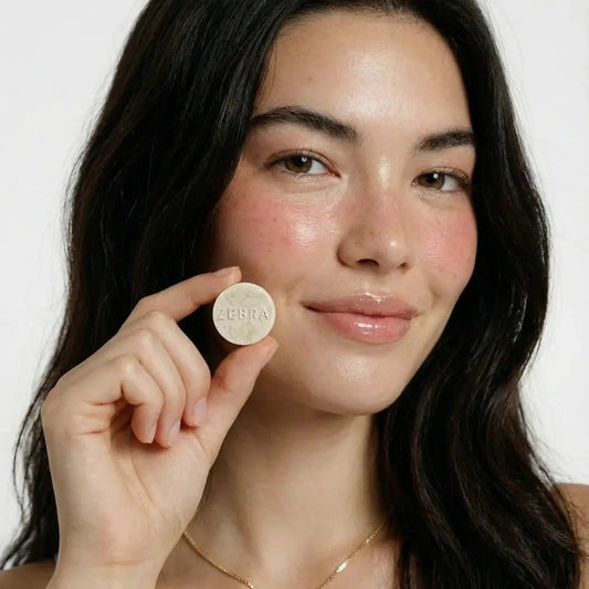 Zebra The Puffy: Wild-Crafted, Essential Oil-Infused Cleansing Cloth - Essentiallydestinyy