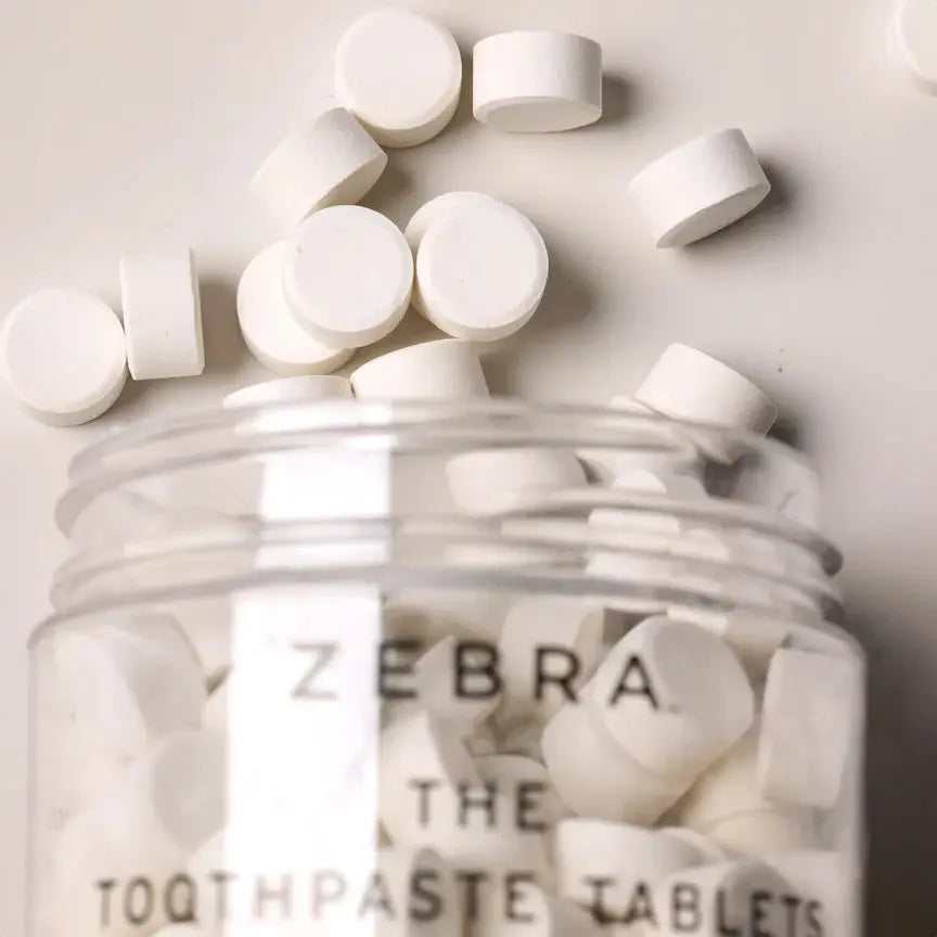 Zebra “The Tablets” | Non‑Toxic Toothpaste Tablets - Essentiallydestinyy