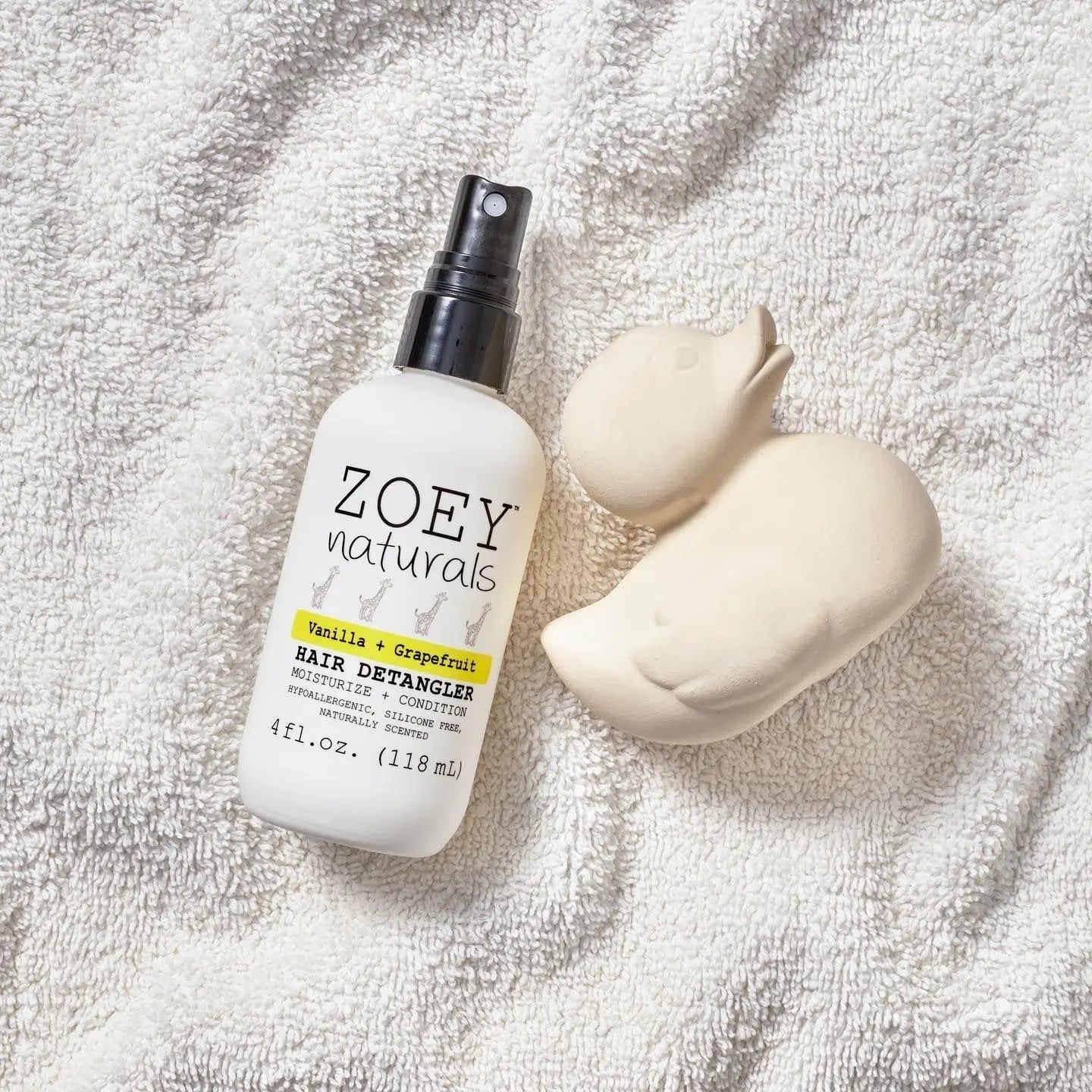 Zoey Naturals - Vanilla Grapefruit Hair Detangler Spray for Kids - Essentiallydestinyy
