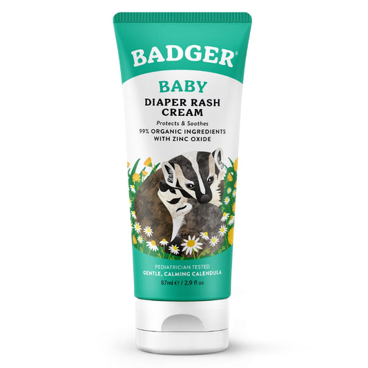 Badger Organic Diaper Rash Cream for Baby