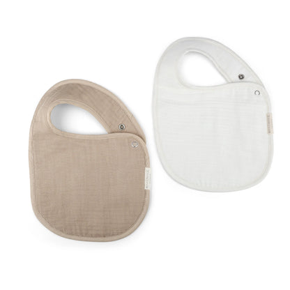 Makemake Organics Baby Muslin Bibs