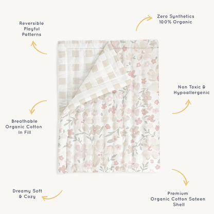 Makemake Organics Baby, Toddler, and Twin Blankets