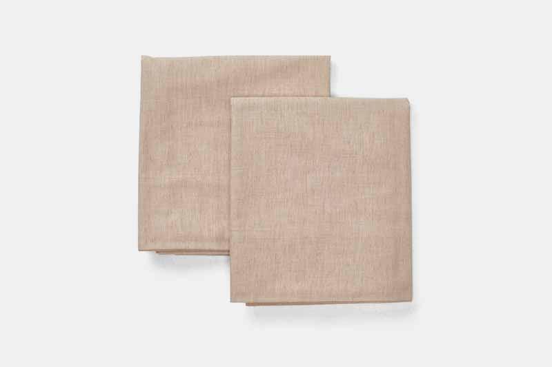 American Blossom Linen Colored Cotton Bed Pillowcases