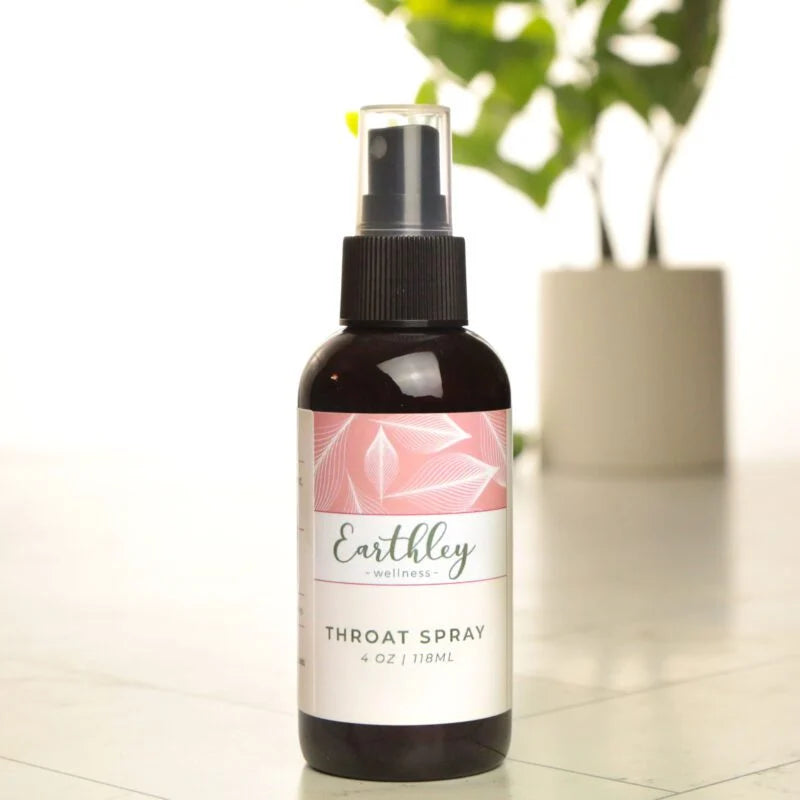 Earthley Herbal Throat Spray (Age 1+)