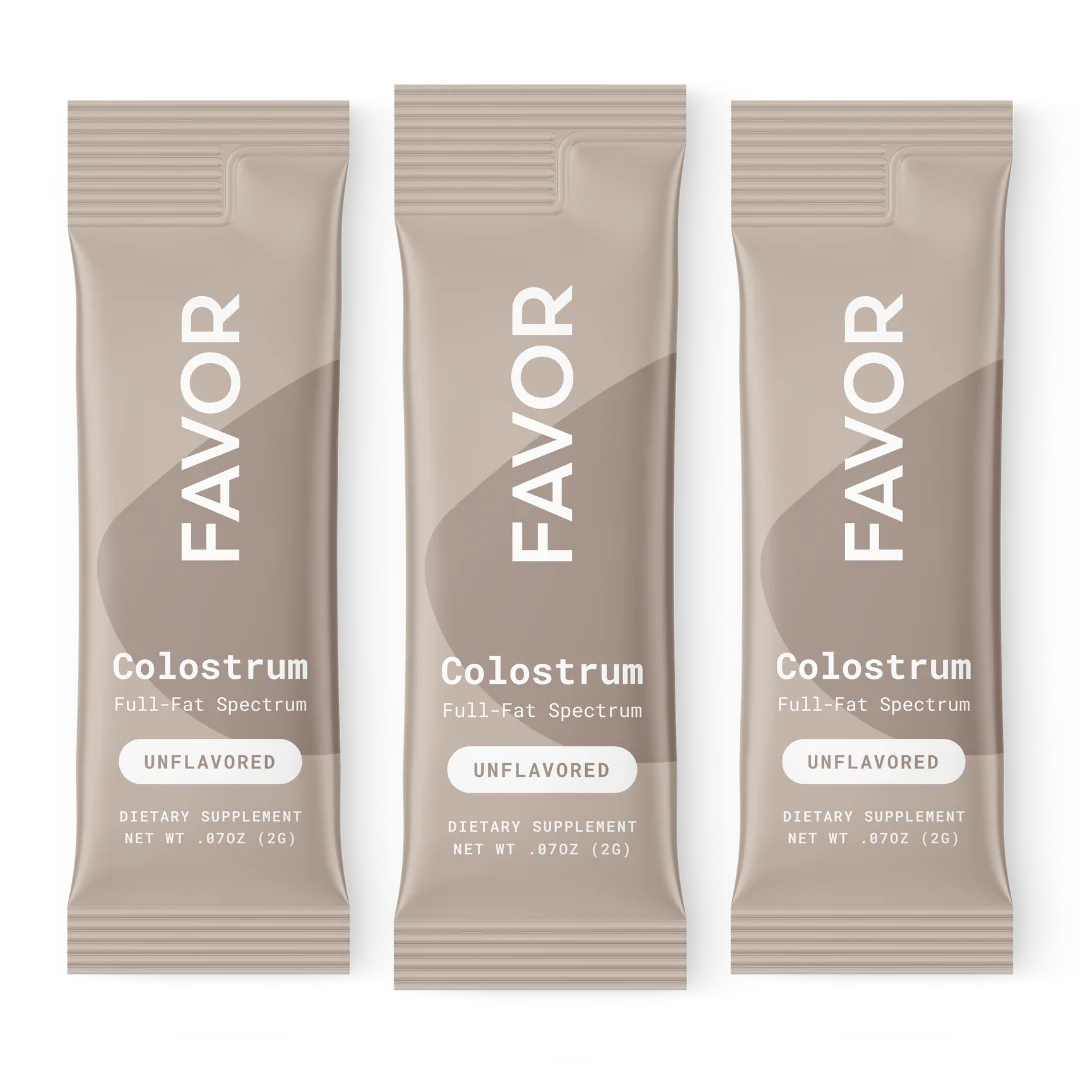 Favor Colostrum Packets Unflavored (10 count)
