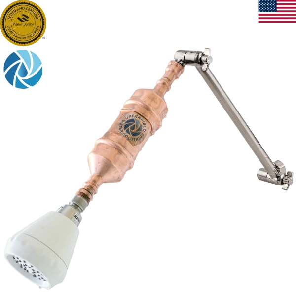 Greenfield Structured Shower Filter (and Vortexer)
