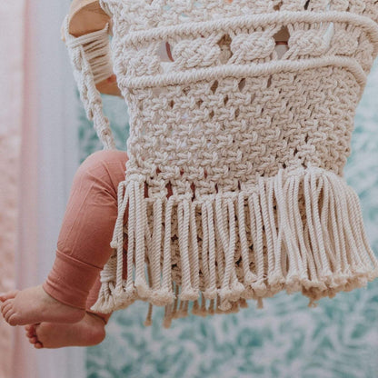 Finn + Emma Organic Macrame Swing