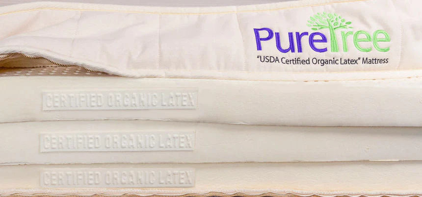 PureTree "USDA Certified Organic Latex" Mattress 10 Inch