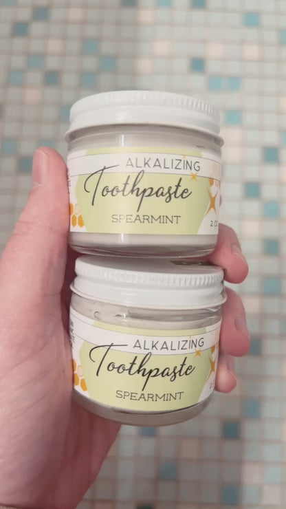 Bubble and Bee Spearmint Toothpaste