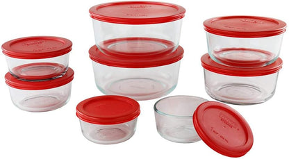 Pyrex Glass Storage Containers 8 pack