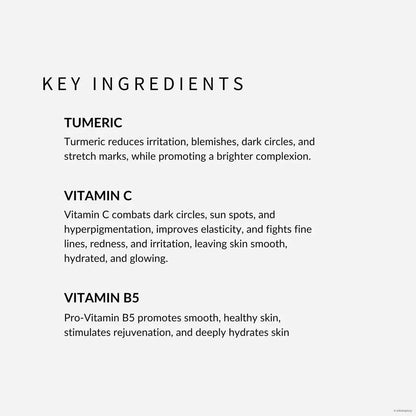 withSimplicity Lumi-hance | Turmeric + Vitamin C Brightening Mask - Essentiallydestinyy