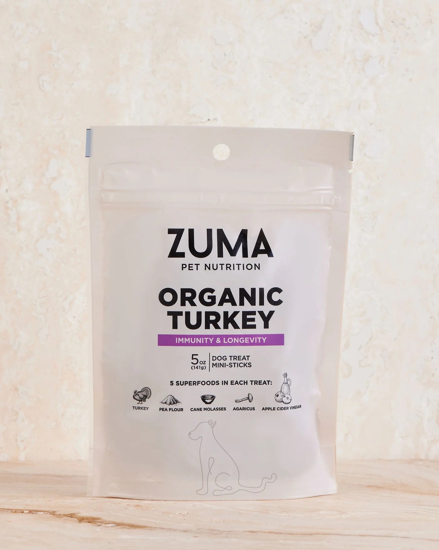 Zuma Nutrition Organic Turkey Dog Treats